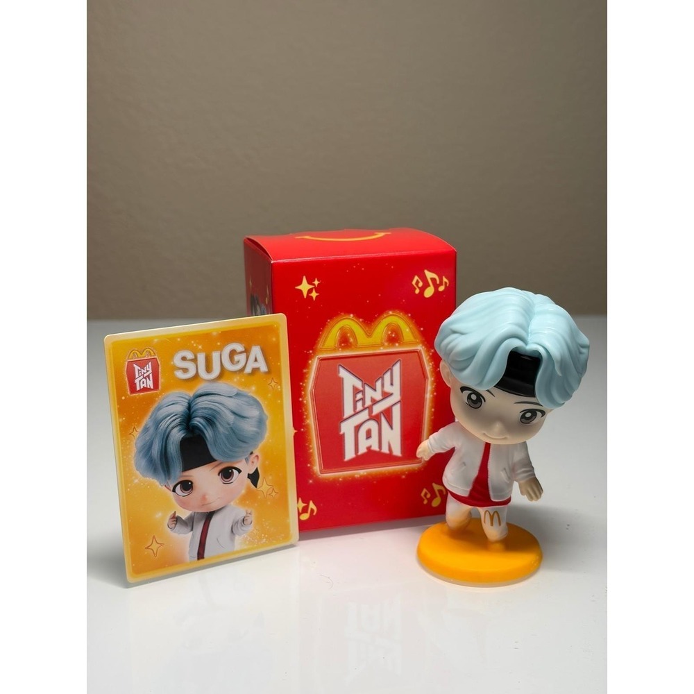 McDonald's TinyTAN x BTS Encore Edition #10 Happy Meal Toy New - SUGA